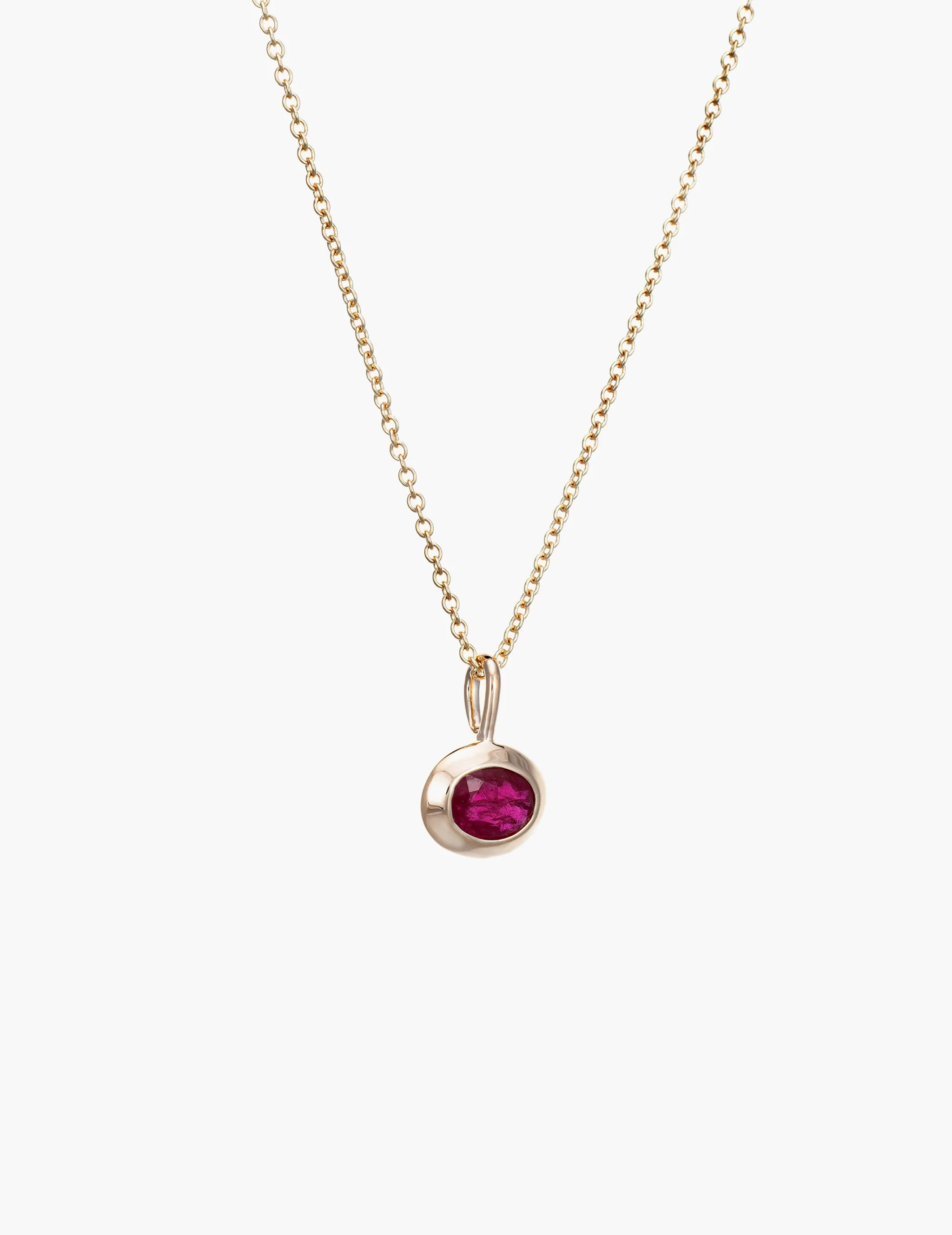 Oval Ruby Pendant sold by Kathryn Bentley product image thumbnail 3
