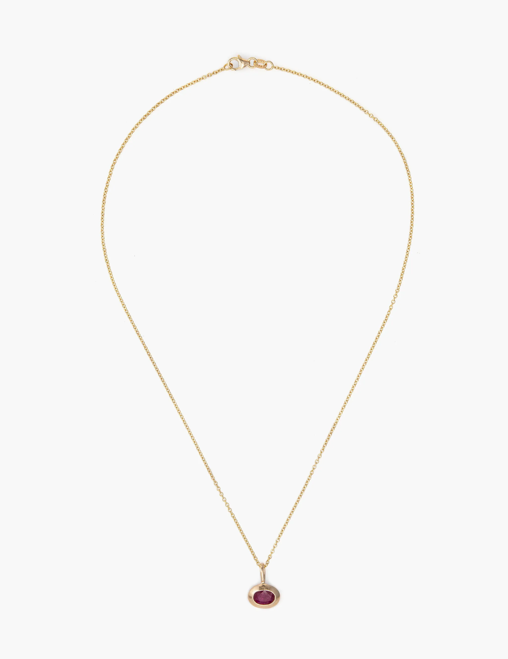 Oval Ruby Pendant sold by Kathryn Bentley product image thumbnail 4