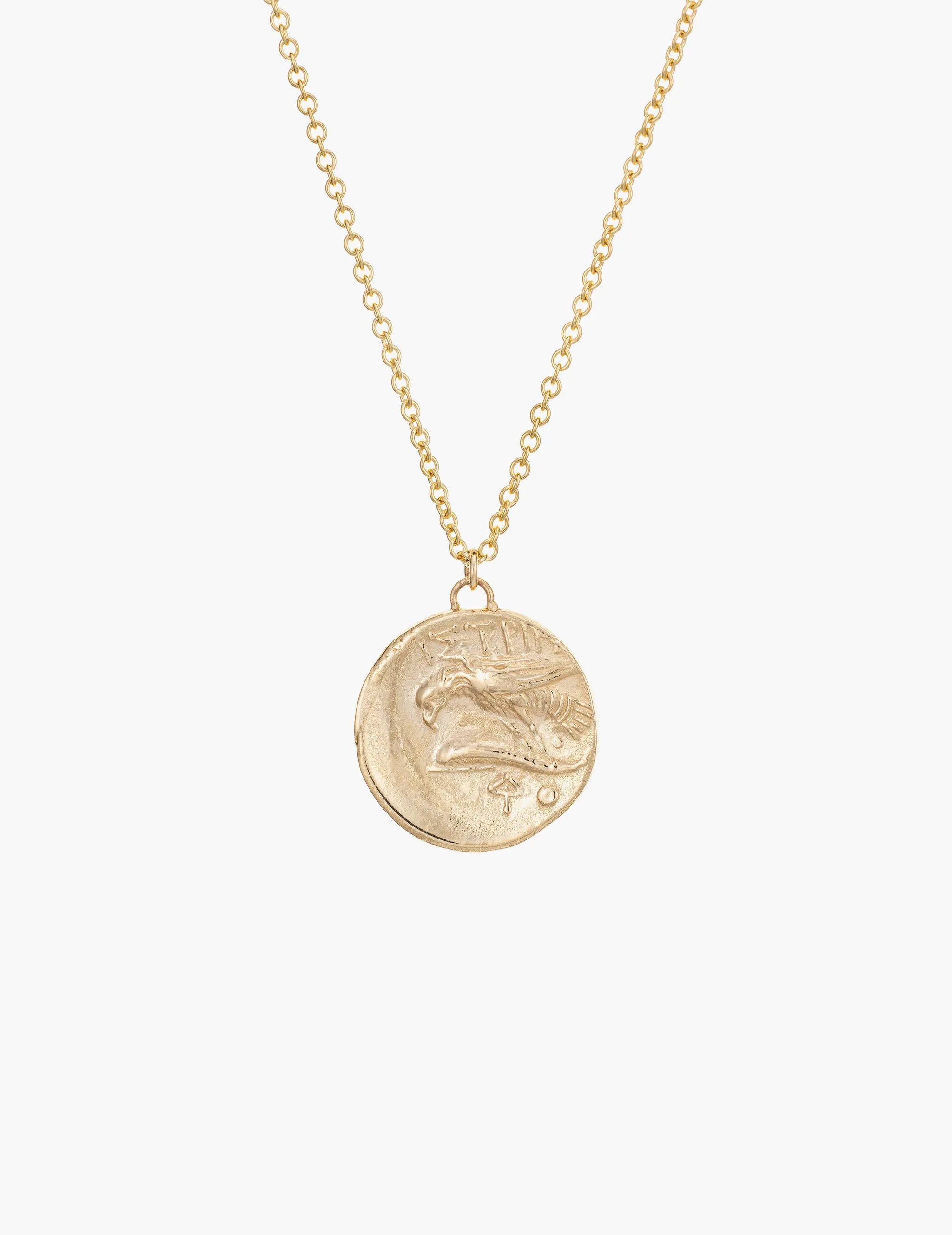 Large Gemini Coin Pendant sold by Kathryn Bentley product image thumbnail 2