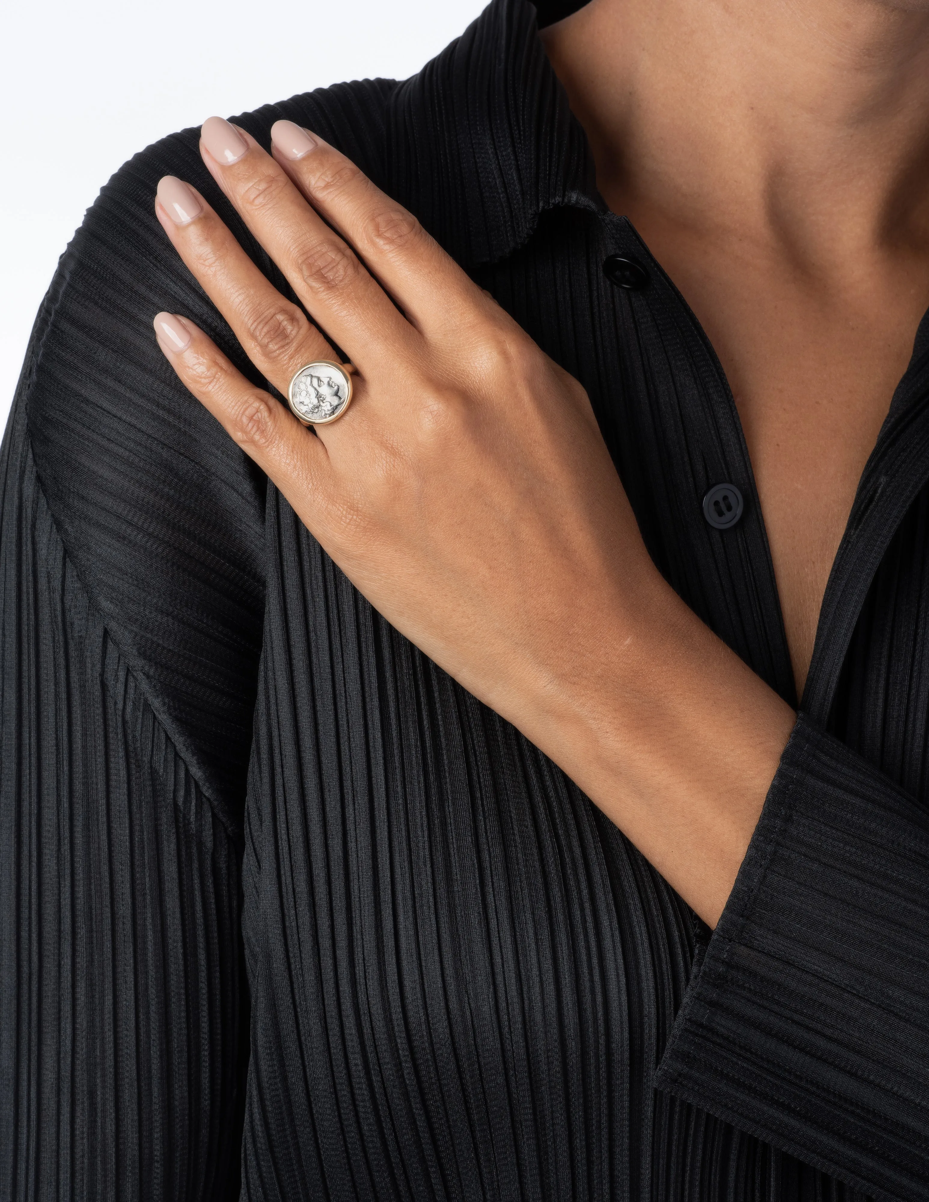 Dionysus Ring in Gold and Sterling Silver sold by Kathryn Bentley product image thumbnail 3