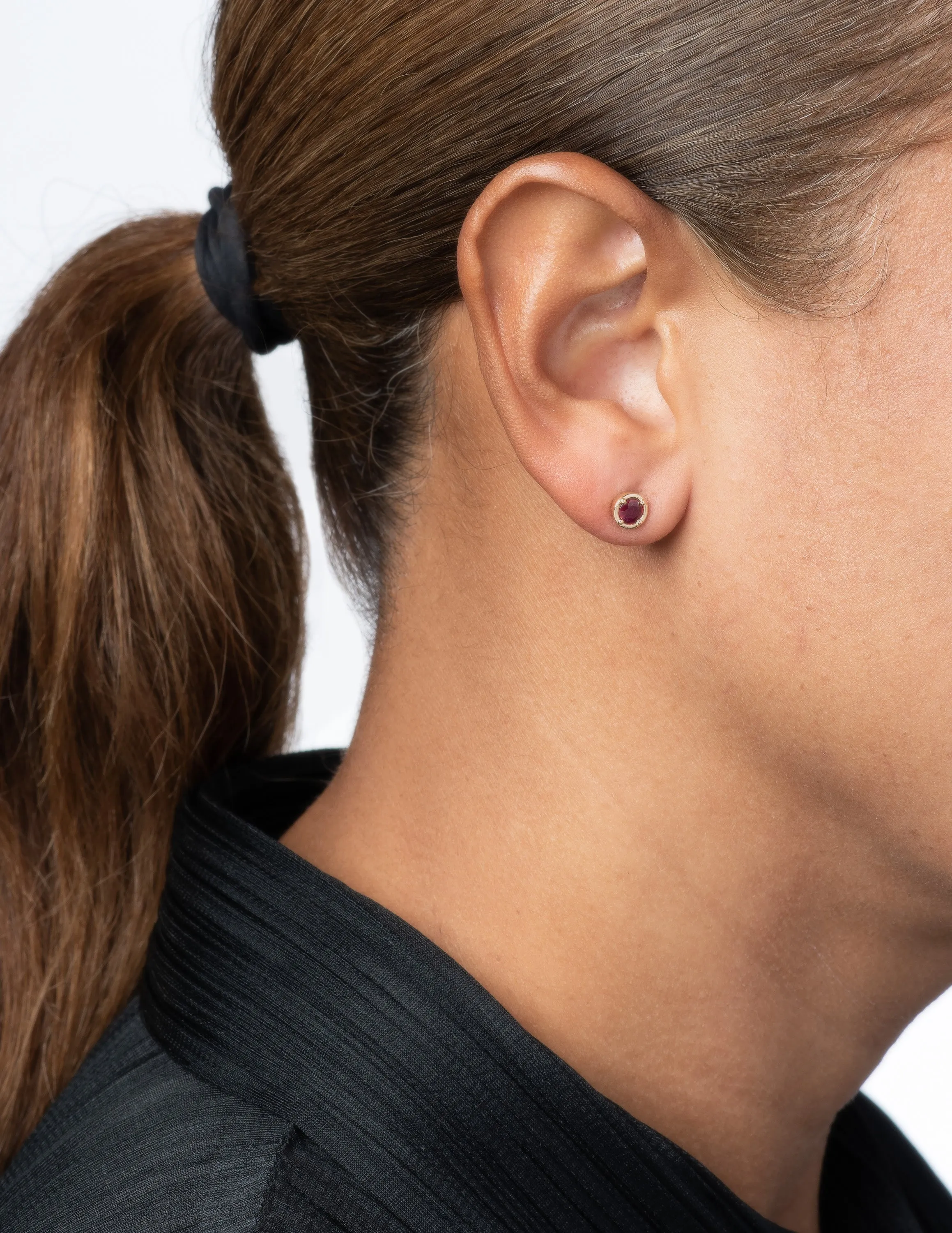 Ruby Dot Studs sold by Kathryn Bentley product image thumbnail 2