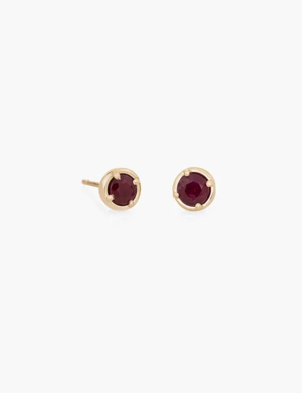 Ruby Dot Studs sold by Kathryn Bentley