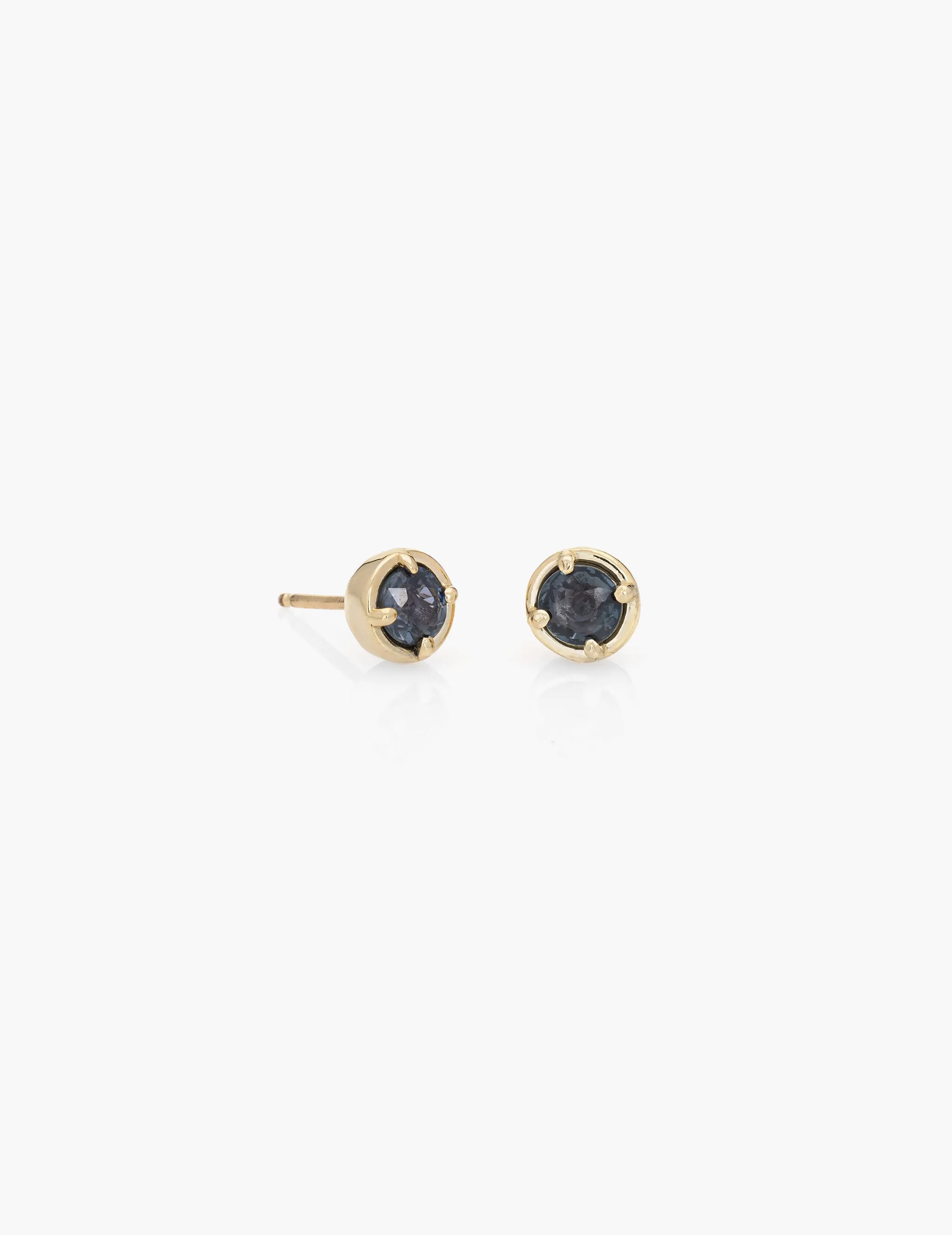 Blue Sapphire Dot Studs sold by Kathryn Bentley