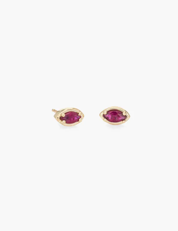 Ruby Marquise Studs sold by Kathryn Bentley