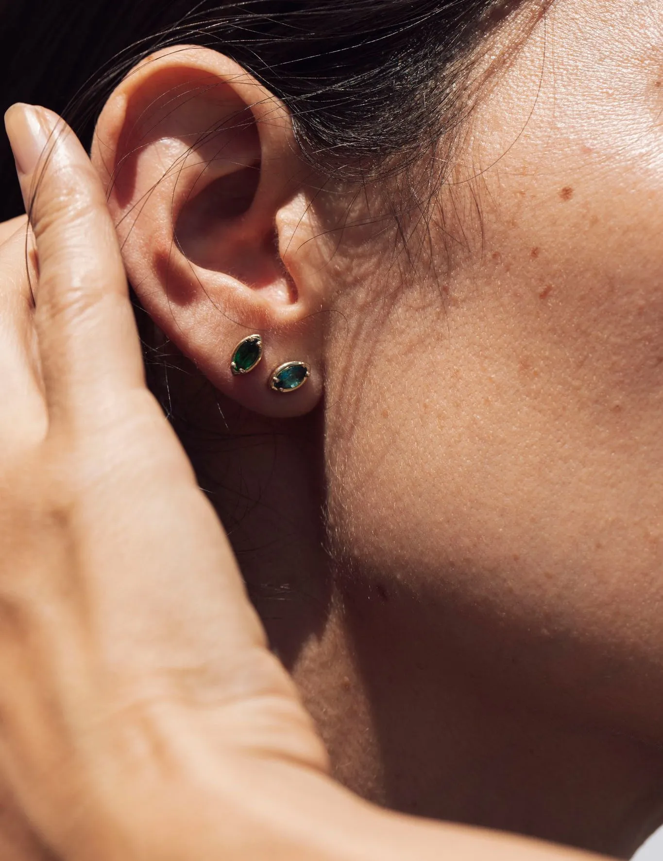 Tourmaline Marquise Studs sold by Kathryn Bentley product image thumbnail 2