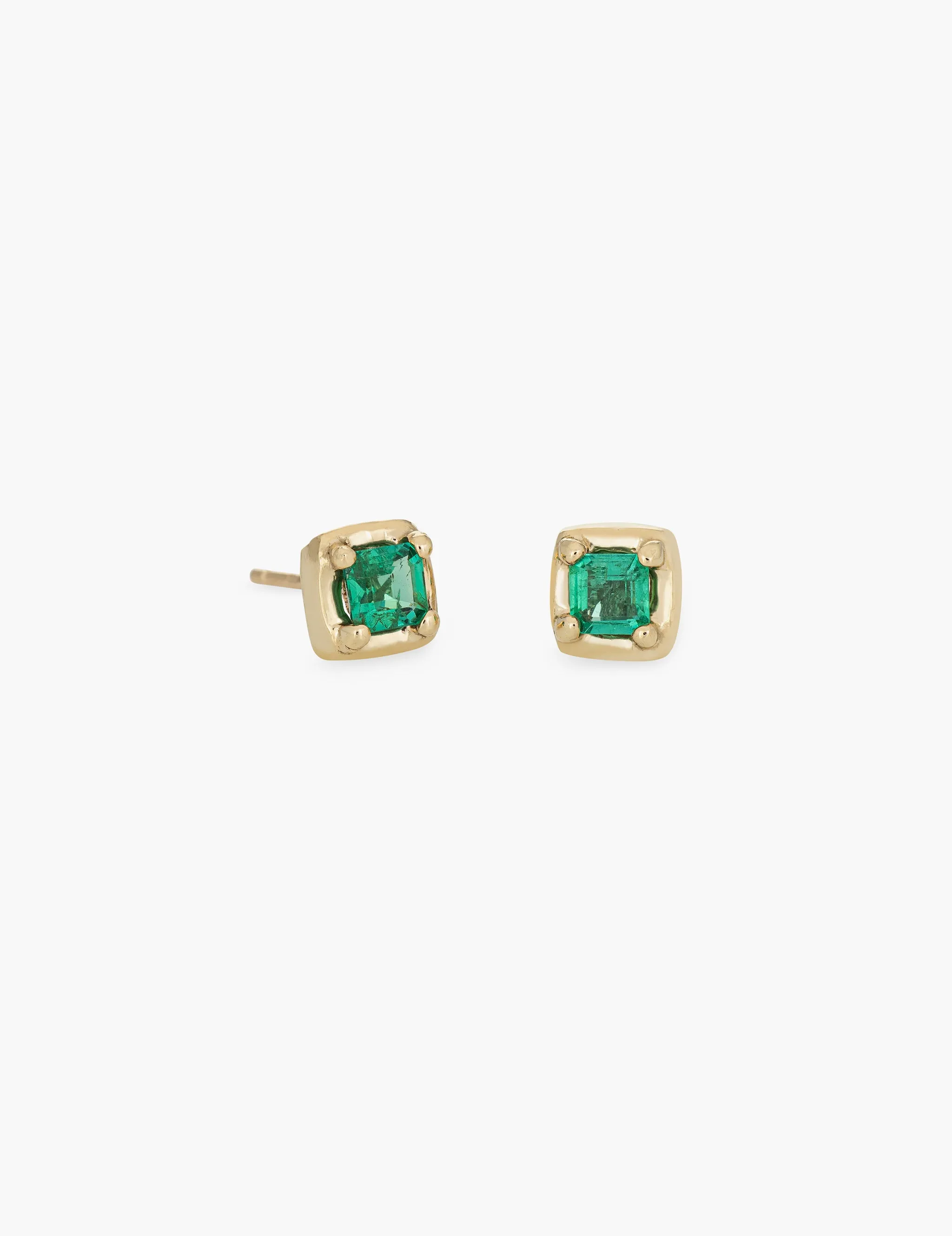 Emerald Square Studs sold by Kathryn Bentley