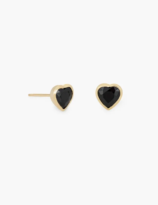 Sapphire Heart Studs sold by Kathryn Bentley
