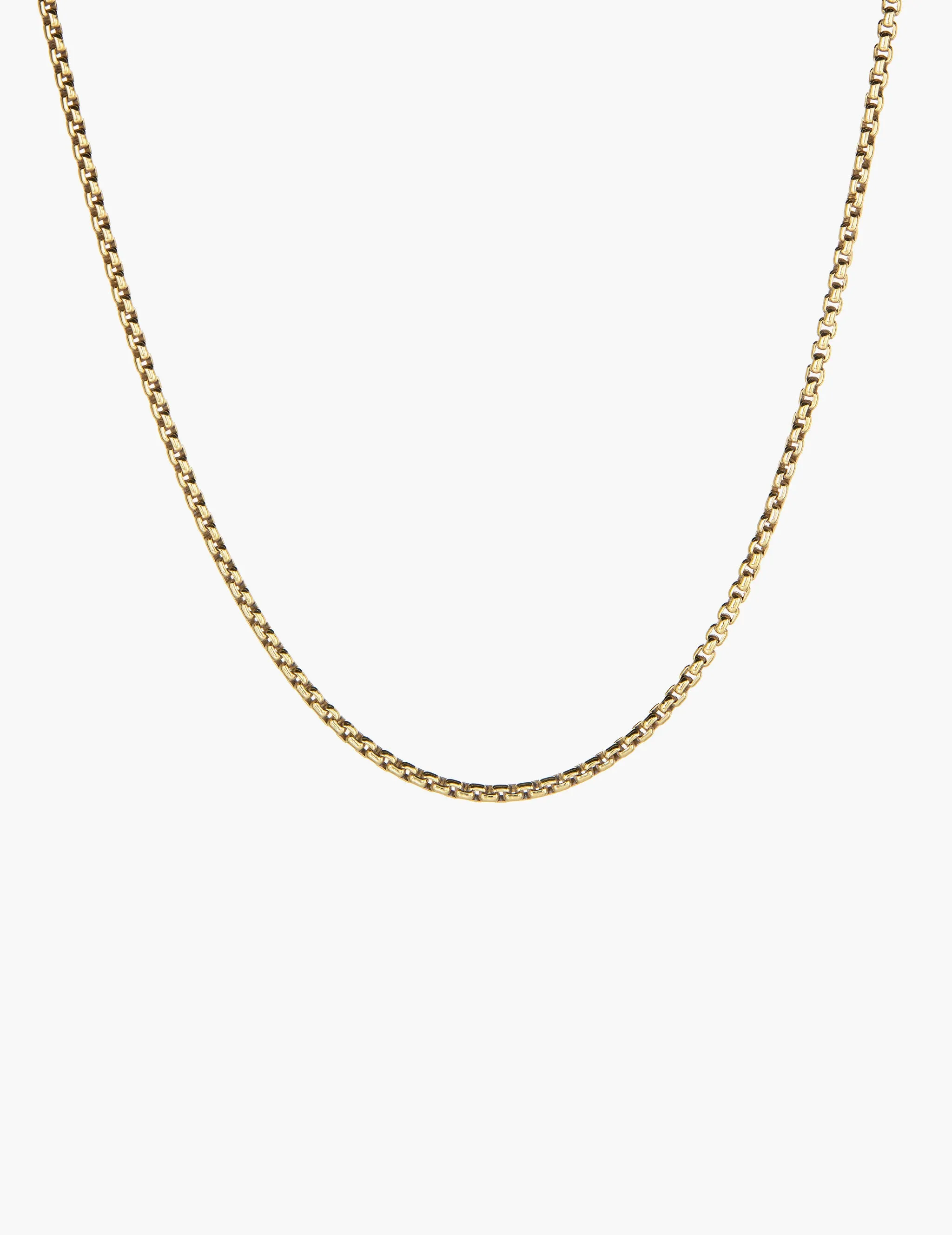 Round Box Chain Necklace sold by Kathryn Bentley