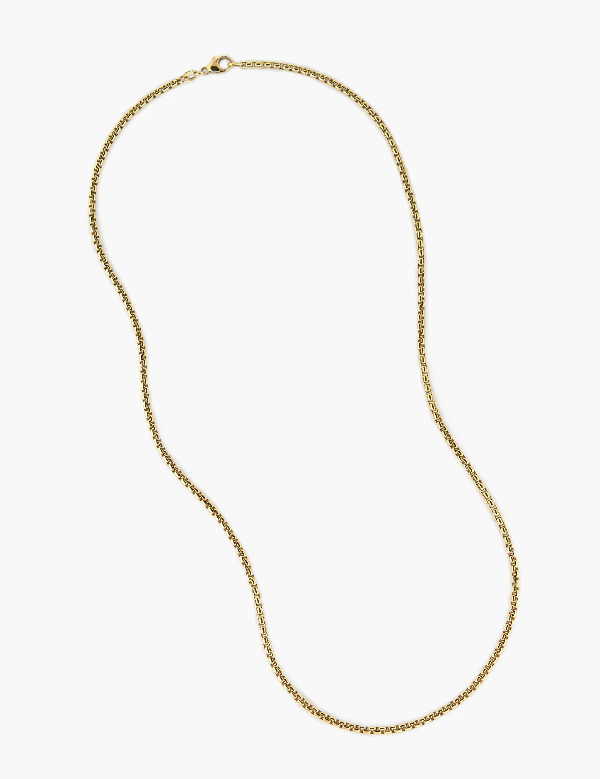Round Box Chain Necklace sold by Kathryn Bentley product image thumbnail 2