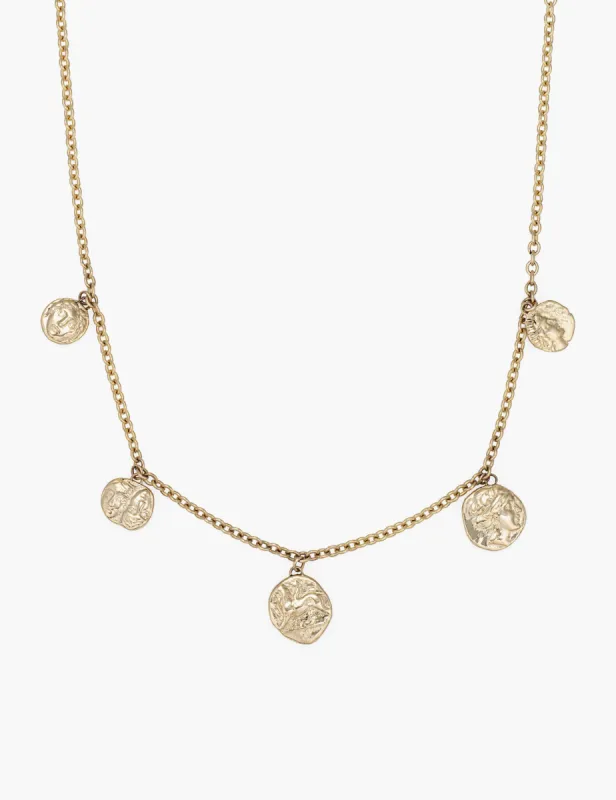Greek Coin Necklace sold by Kathryn Bentley