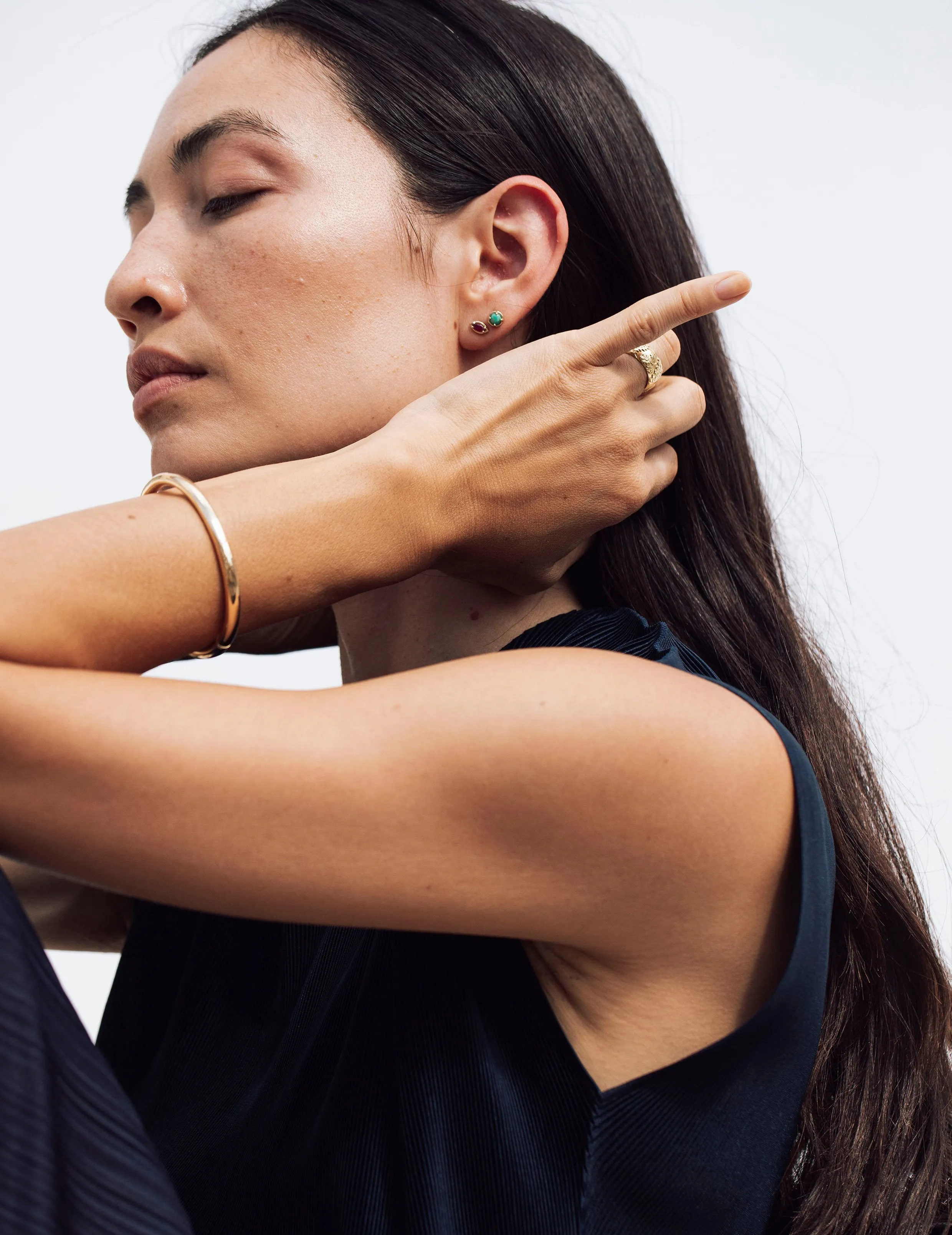 Turquoise Dot Studs sold by Kathryn Bentley product image thumbnail 2