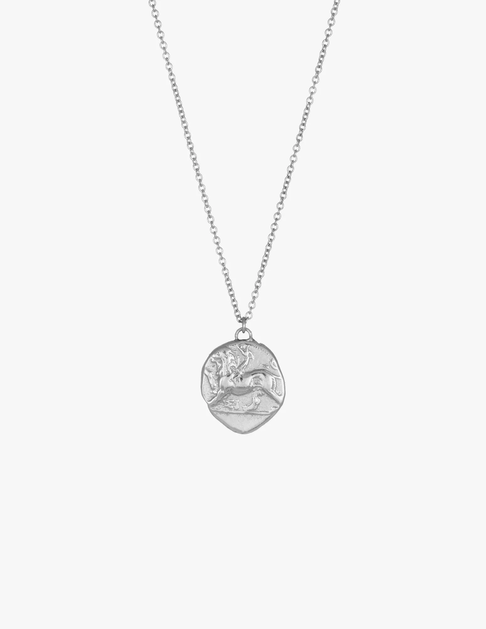 Chimera and Dove Coin Pendant sold by Kathryn Bentley