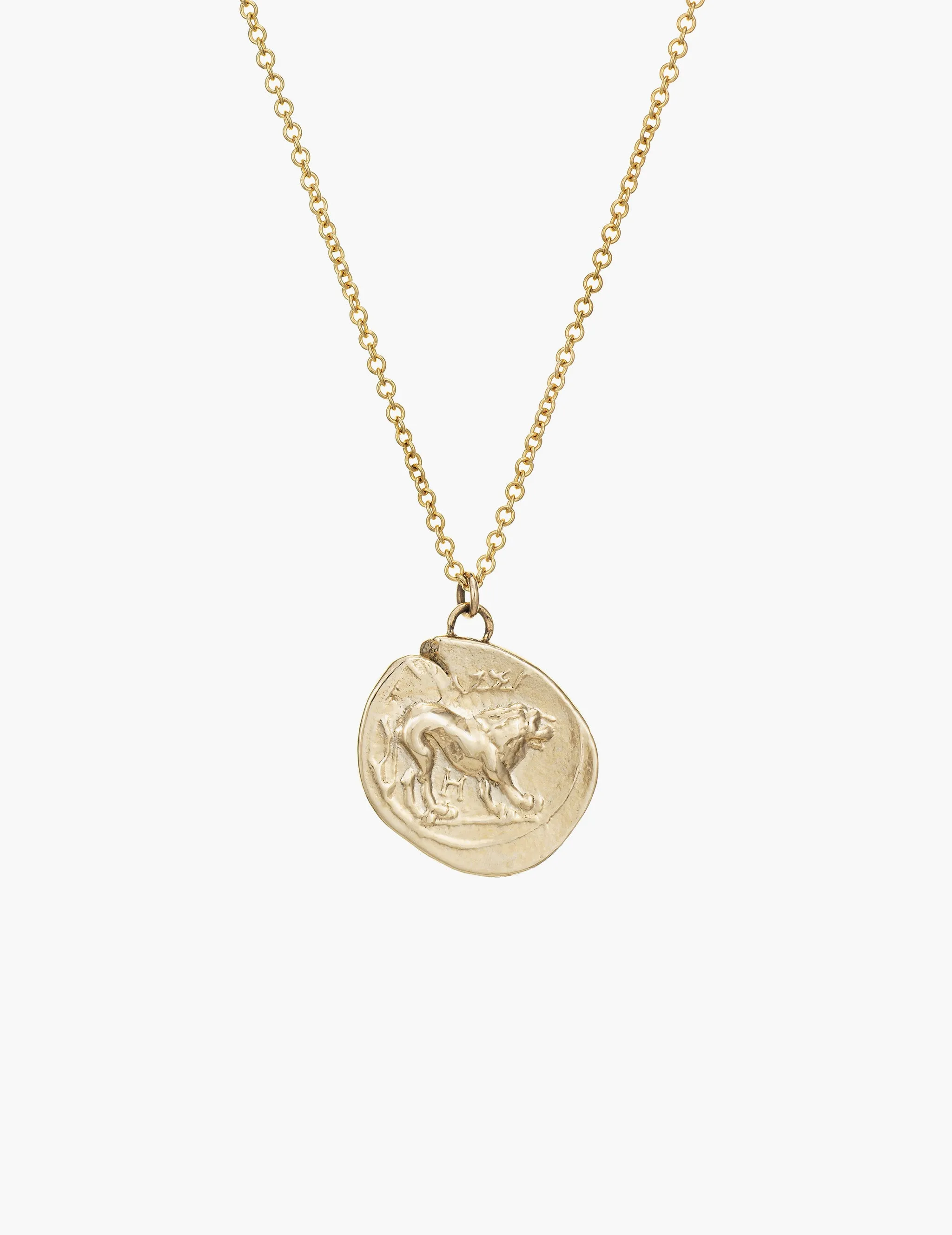 Lion Coin Pendant sold by Kathryn Bentley product image thumbnail 3