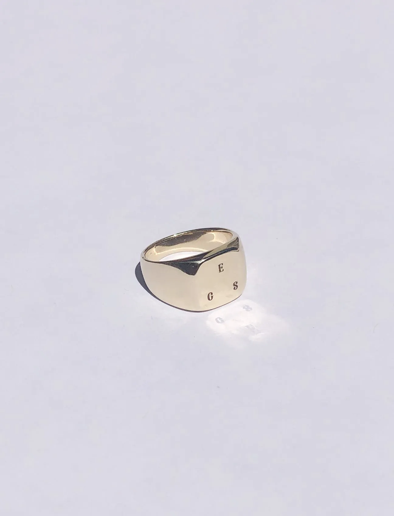 Jacqueline signet ring sold by Kathryn Bentley product image thumbnail 5