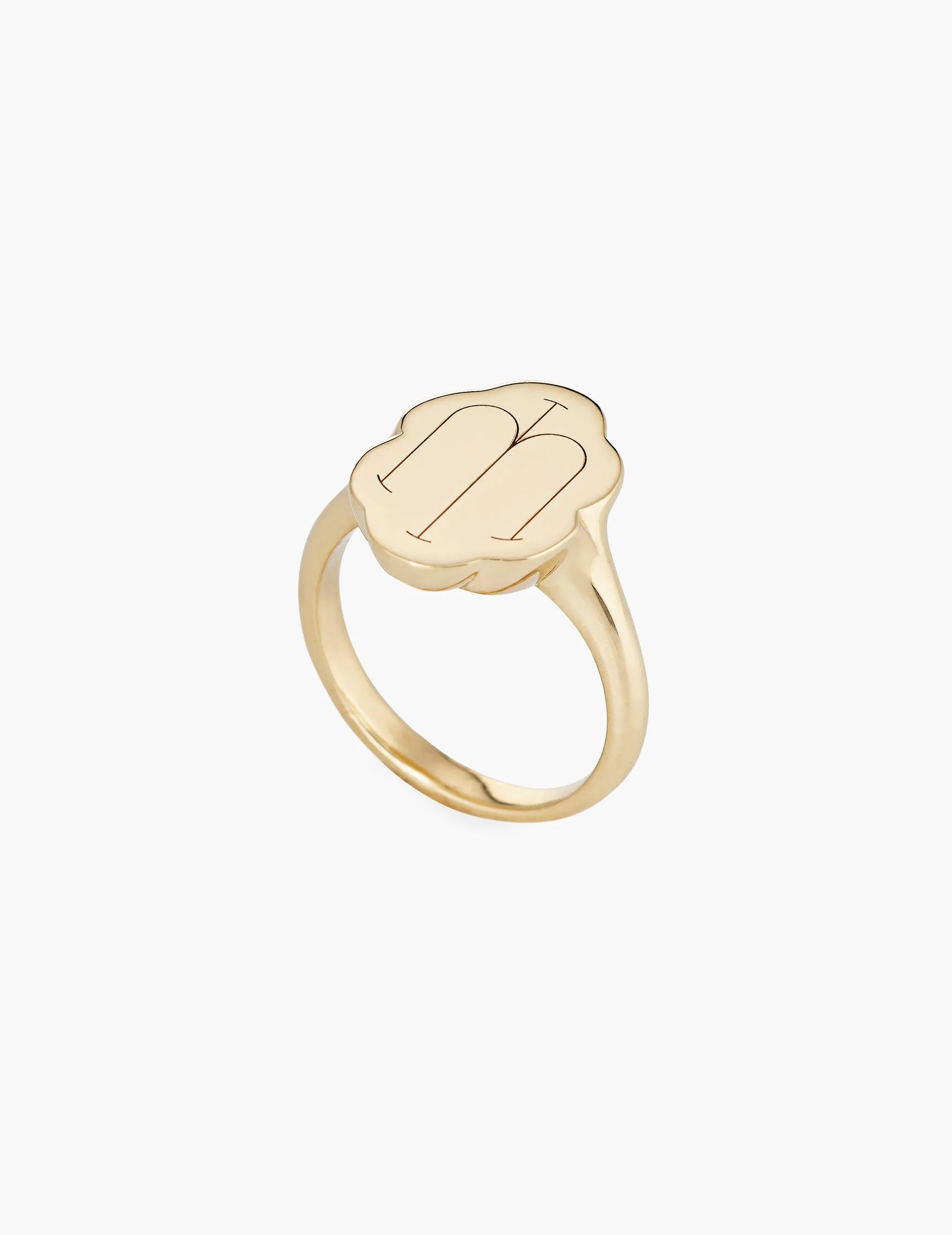 Scallop Signet Ring sold by Kathryn Bentley product image thumbnail 5