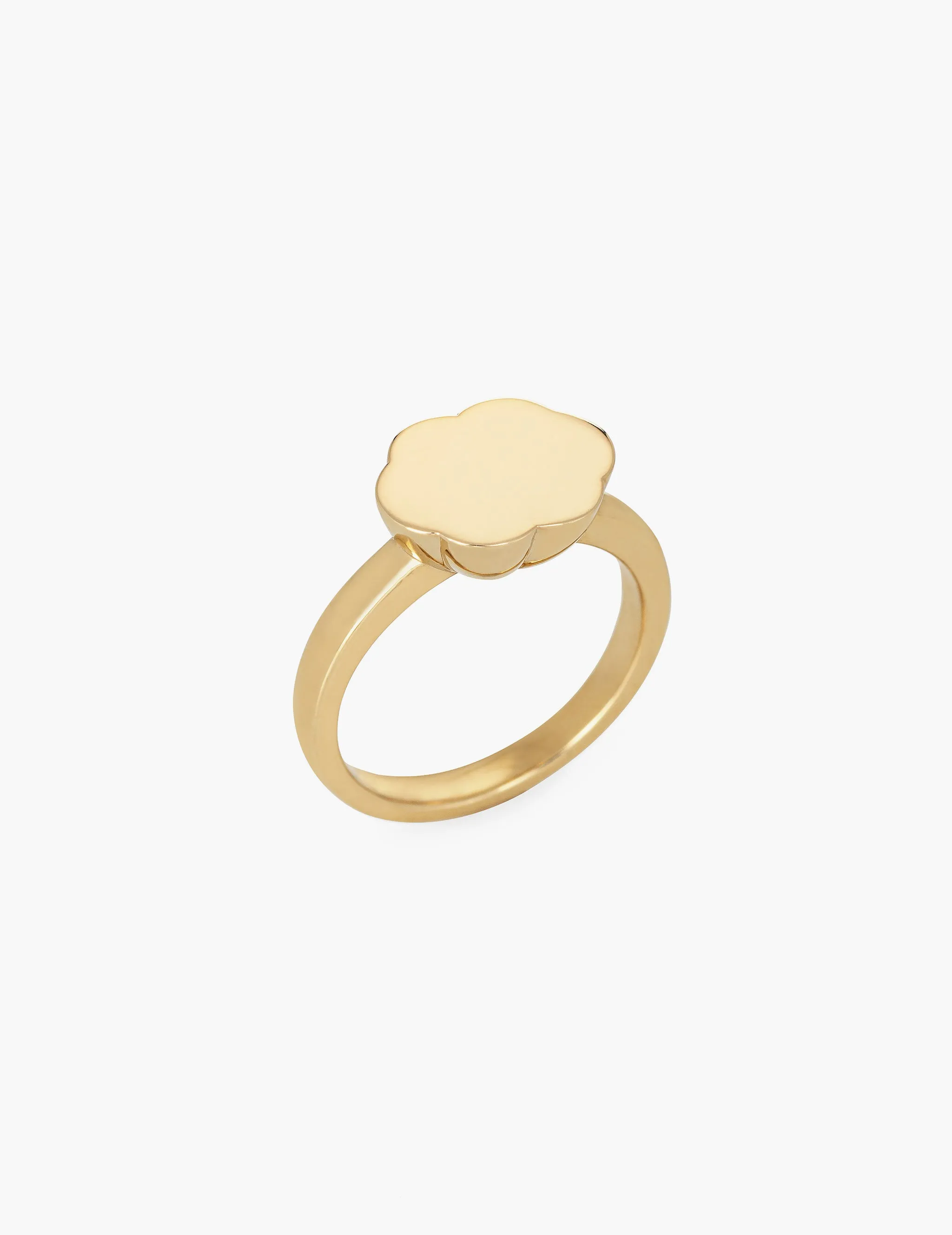 Petite Scallop Signet Ring sold by Kathryn Bentley product image thumbnail 4