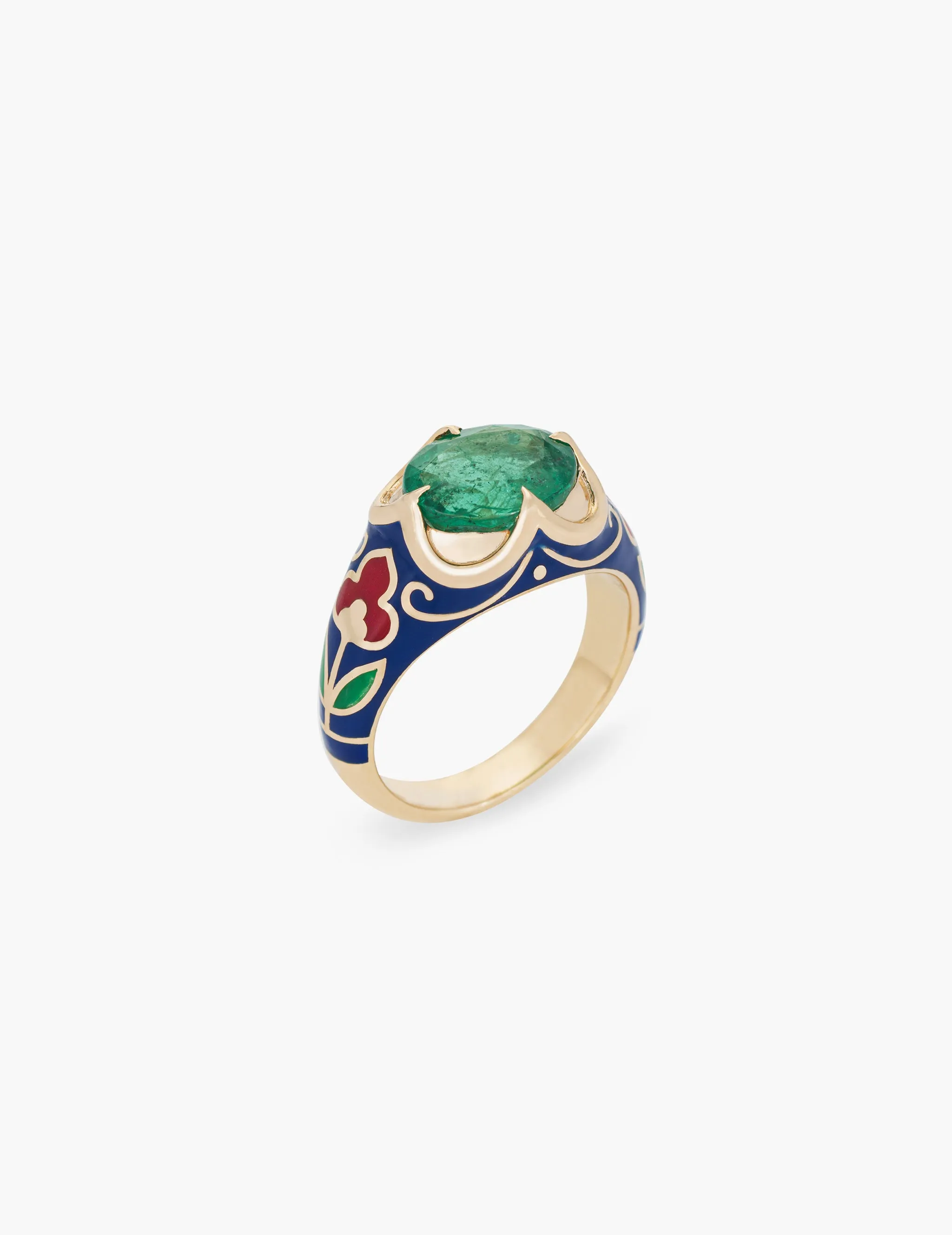 Emerald Tulip Band sold by Kathryn Bentley product image thumbnail 2