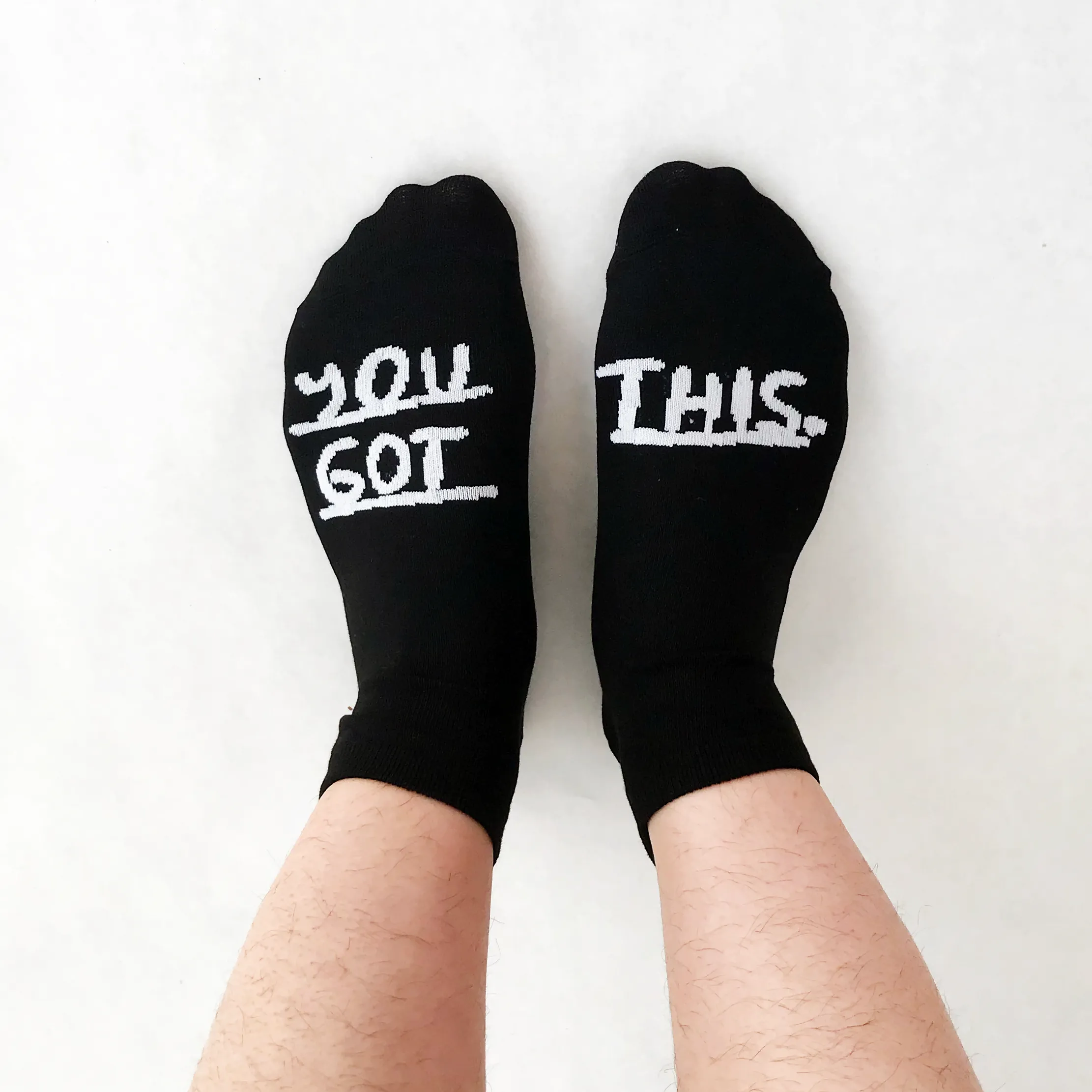 You Got This Socks in Black sold by People Ive Loved product image thumbnail 2