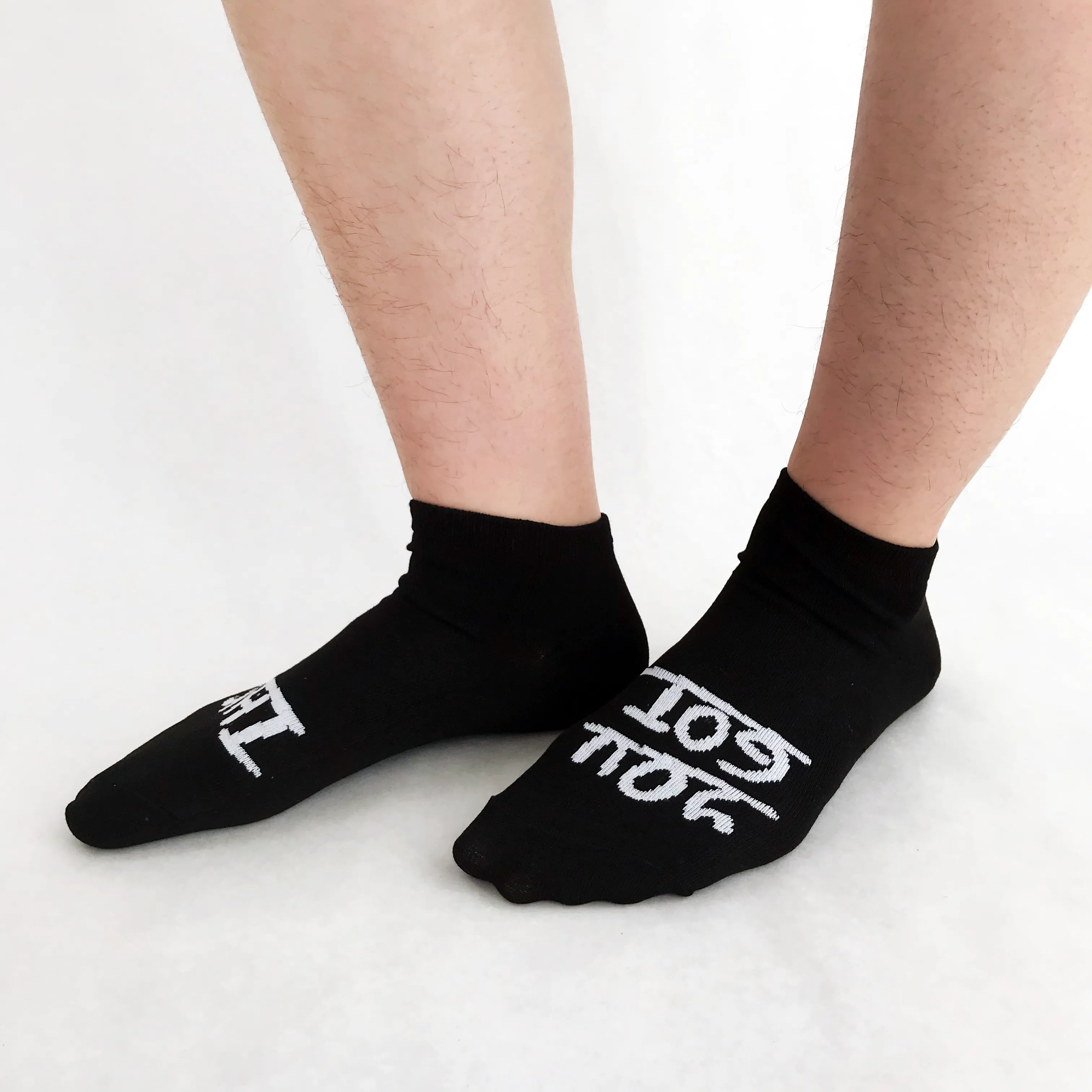 You Got This Socks in Black sold by People Ive Loved product image thumbnail 3