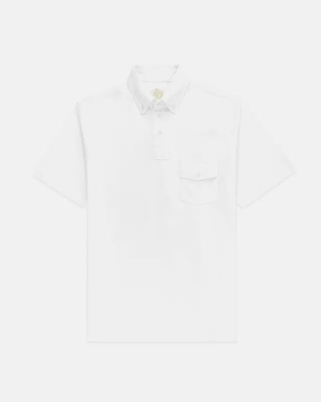 Button Down Collar Cotton Jersey Polo Shirt sold by J. Press