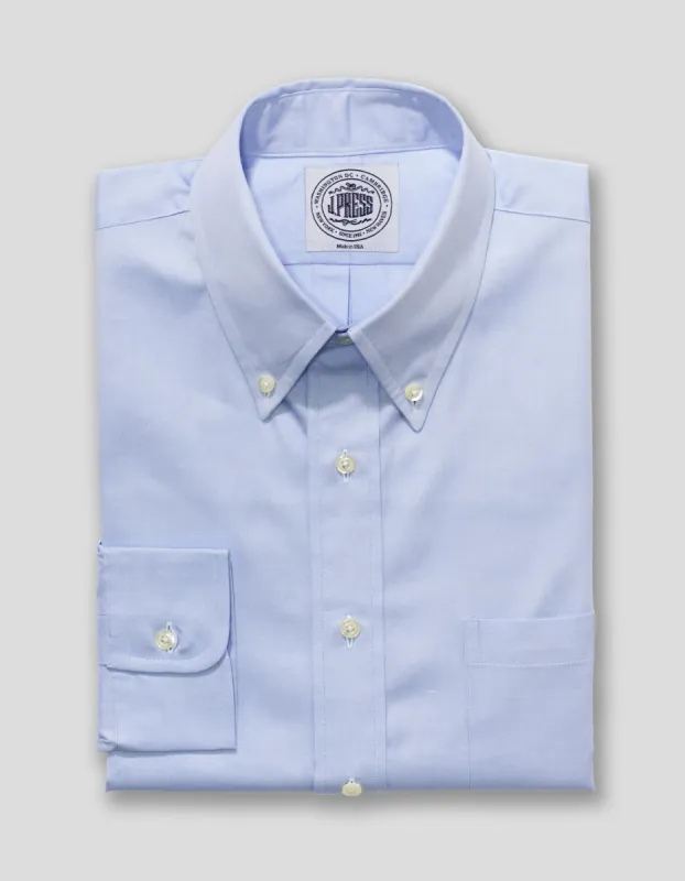 Pinpoint Oxford Button Down Dress Shirt sold by J. Press