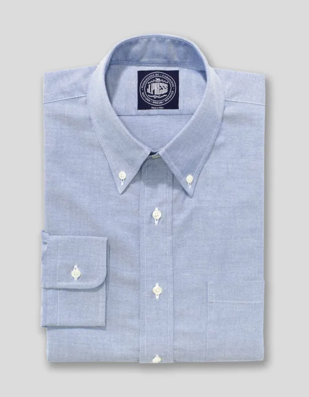 Trim Fit Oxford Cloth Button Down Dress Shirt sold by J. Press
