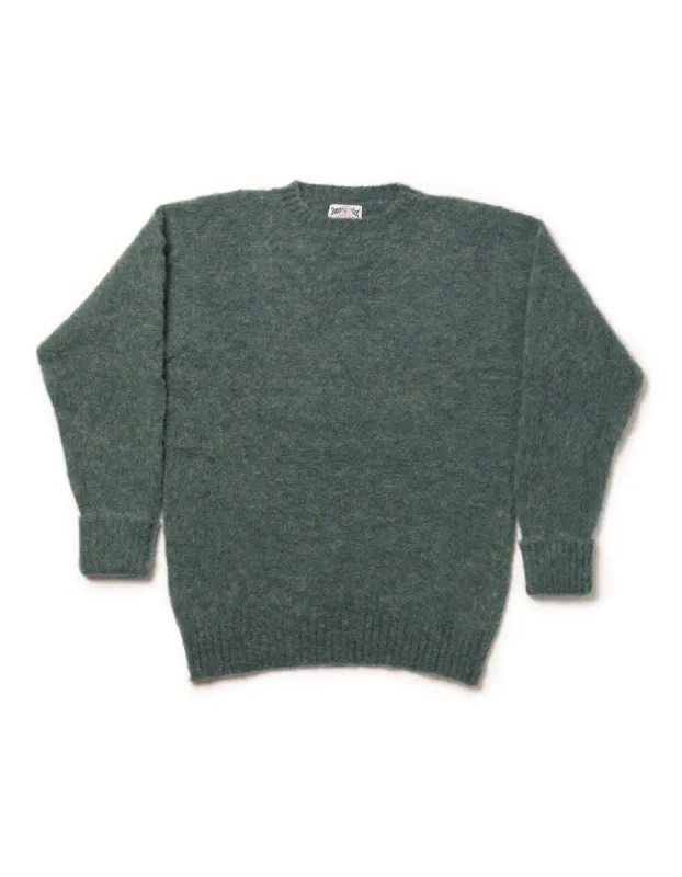 Made-in-Scotland Lovat Shaggy Dog Sweater - Classic Fit sold by J. Press