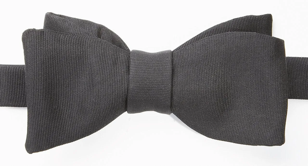Made-in-UK Grosgrain Self-tie Formal Bow Tie sold by J. Press product image thumbnail 2