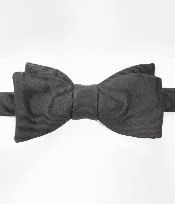 Made-in-UK Grosgrain Self-tie Formal Bow Tie sold by J. Press
