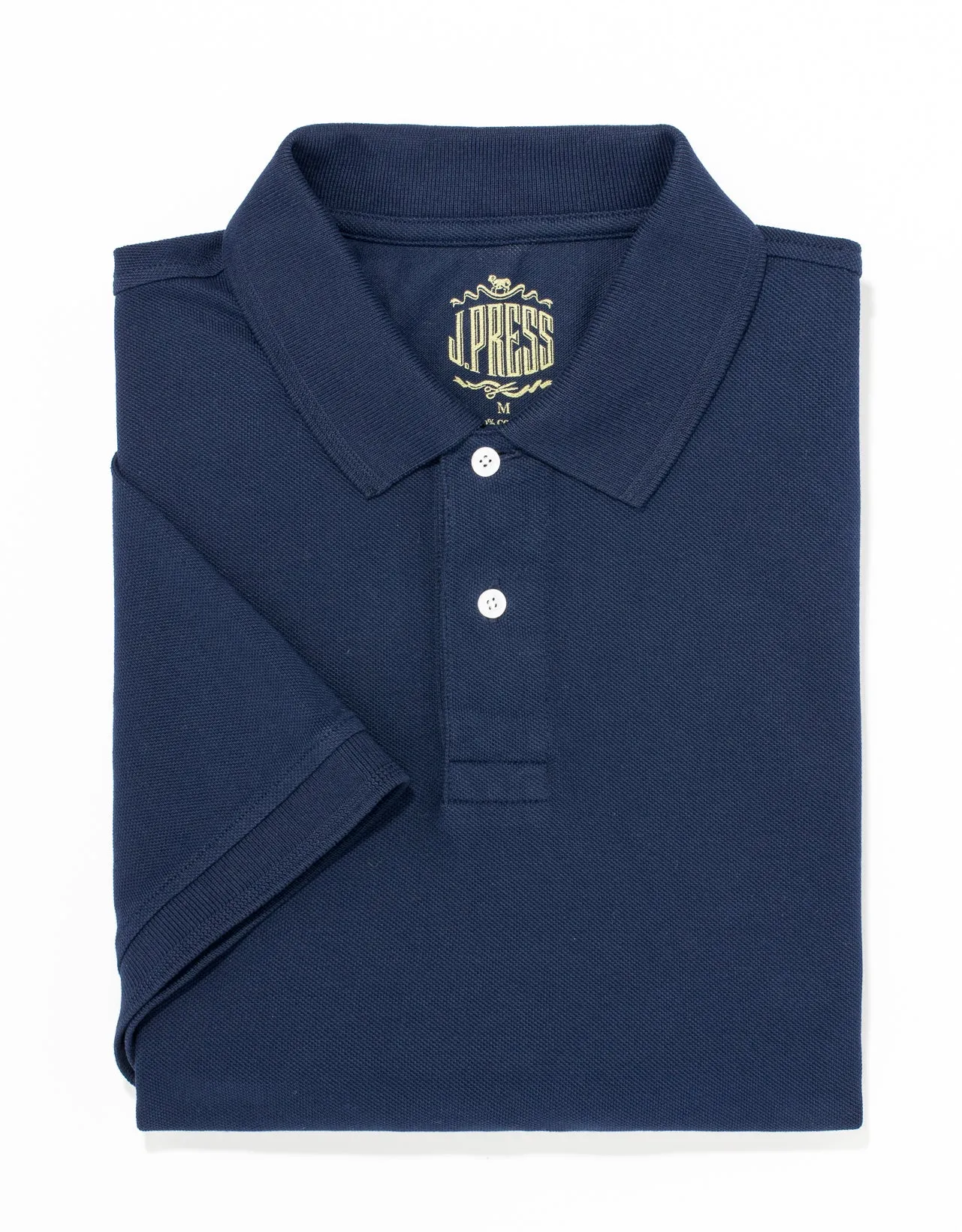 Solid Pique Polo sold by J. Press