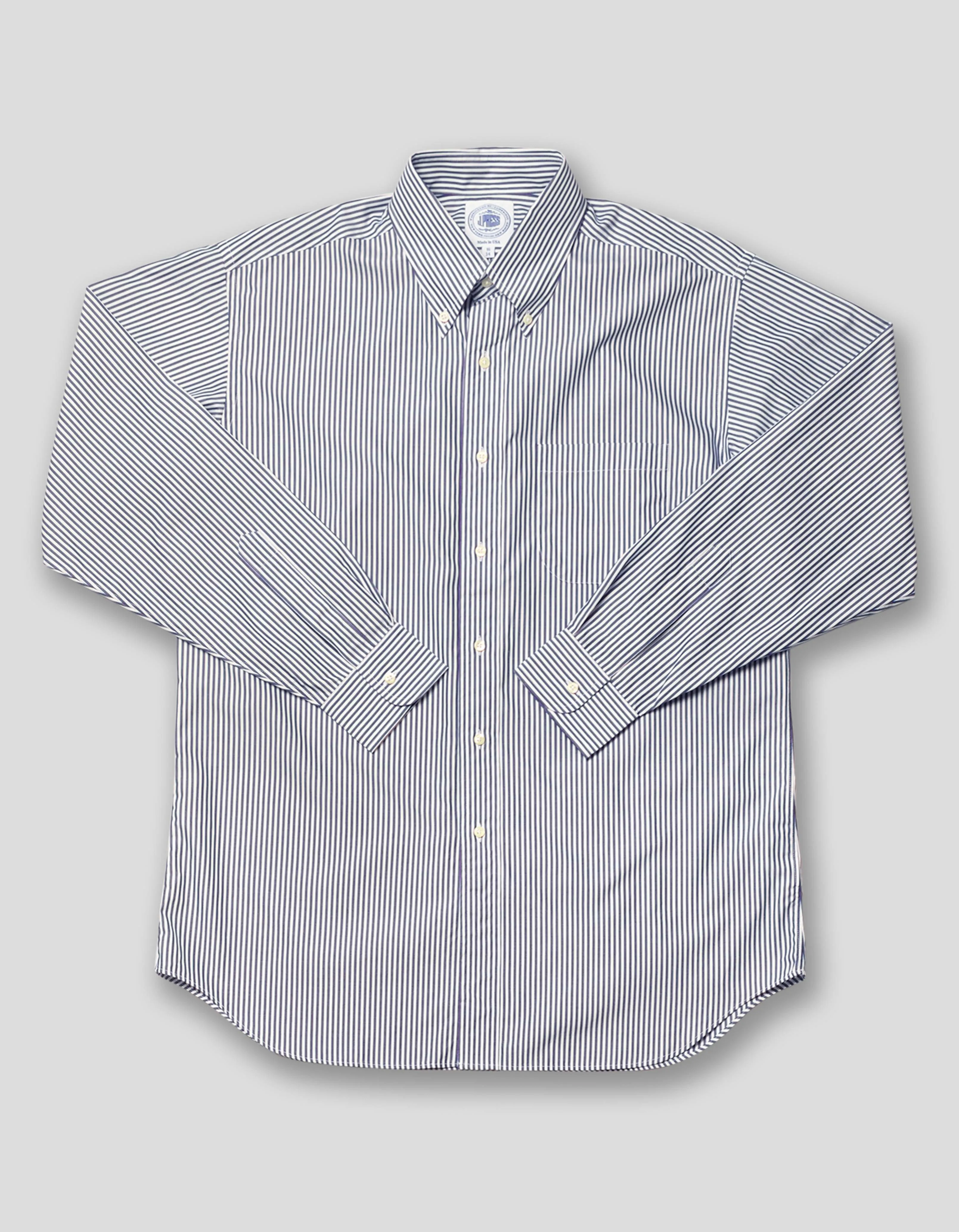 Broadcloth Bengal Stripe Dress Shirt - Classic Fit sold by J. Press