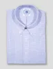 BLUE LAYERED TATTERSALL DRESS SHIRT sold by J. Press