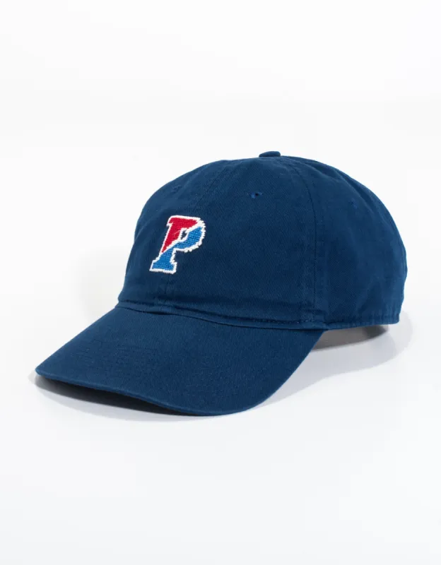 University Of Pennsylvania Navy Needlepoint Hat sold by J. Press