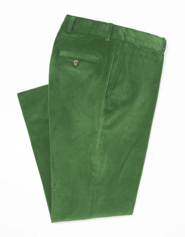 BRIGHT GREEN CORDUROY PANTS sold by J. Press