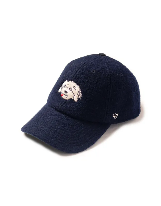 SHAGGY DOG BASEBALL CAP - NAVY sold by J. Press