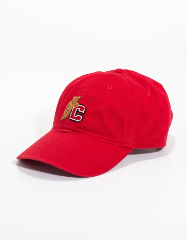 Cornell University Red Needlepoint Hat sold by J. Press