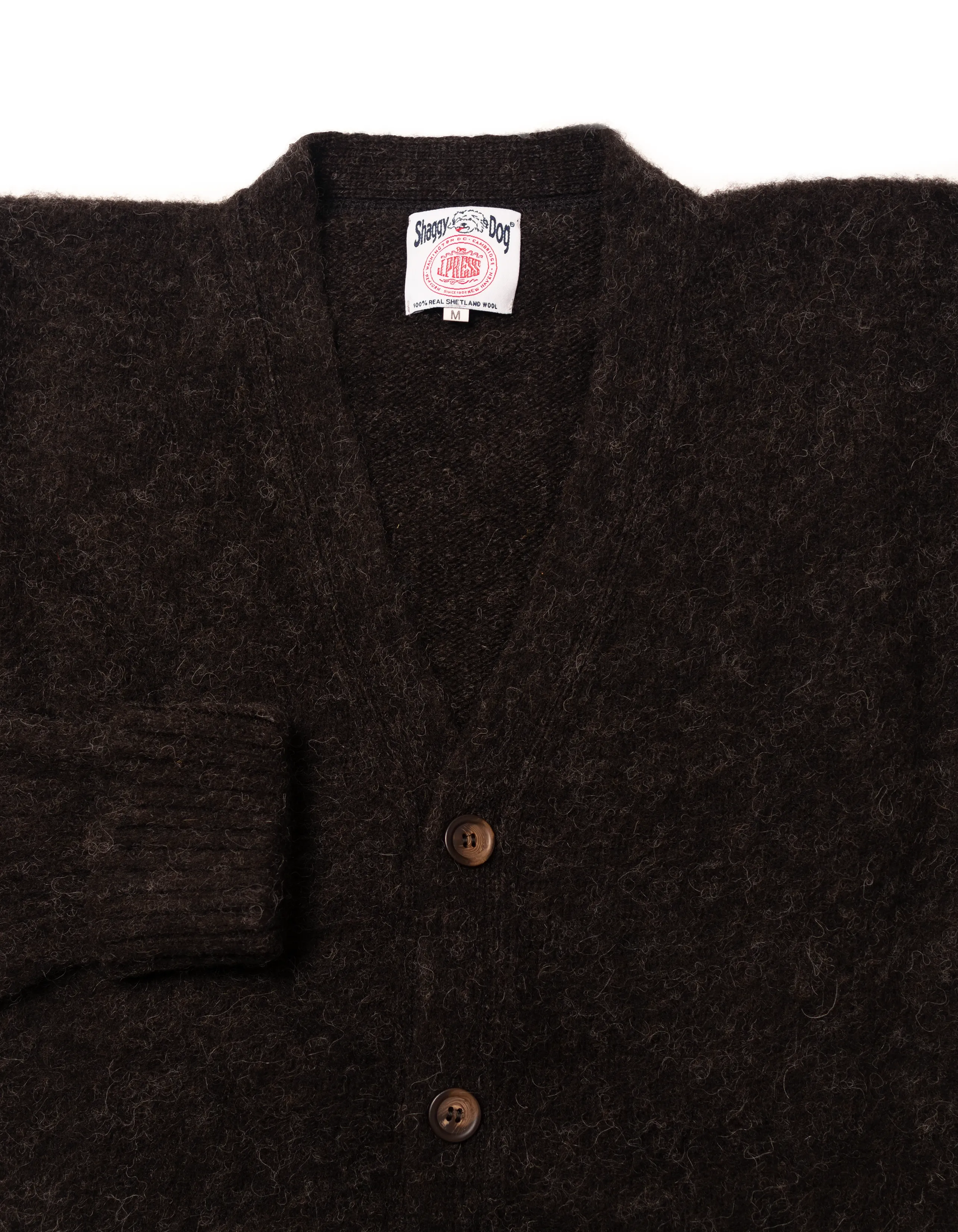 SHAGGY DOG CARDIGAN BLACK - CLASSIC FIT sold by J. Press product image thumbnail 2