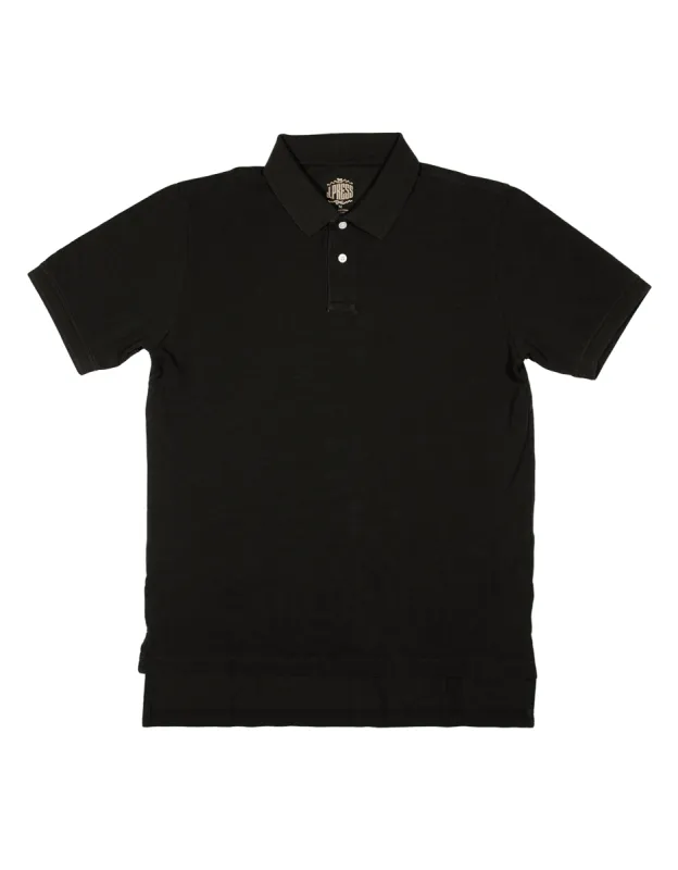Pique Solid Polo sold by J. Press