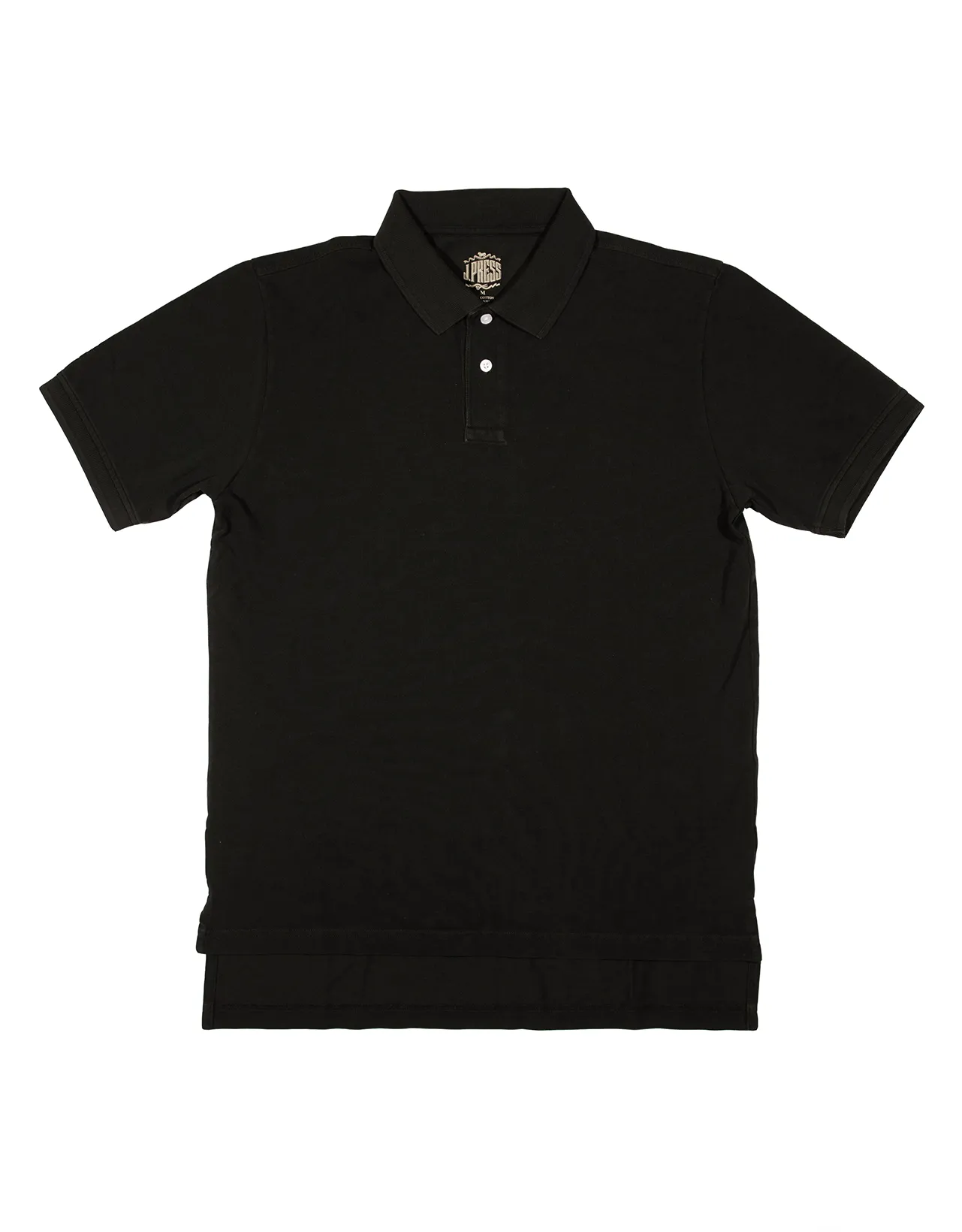 Black Cotton Pique Polo - Classic Fit sold by J. Press