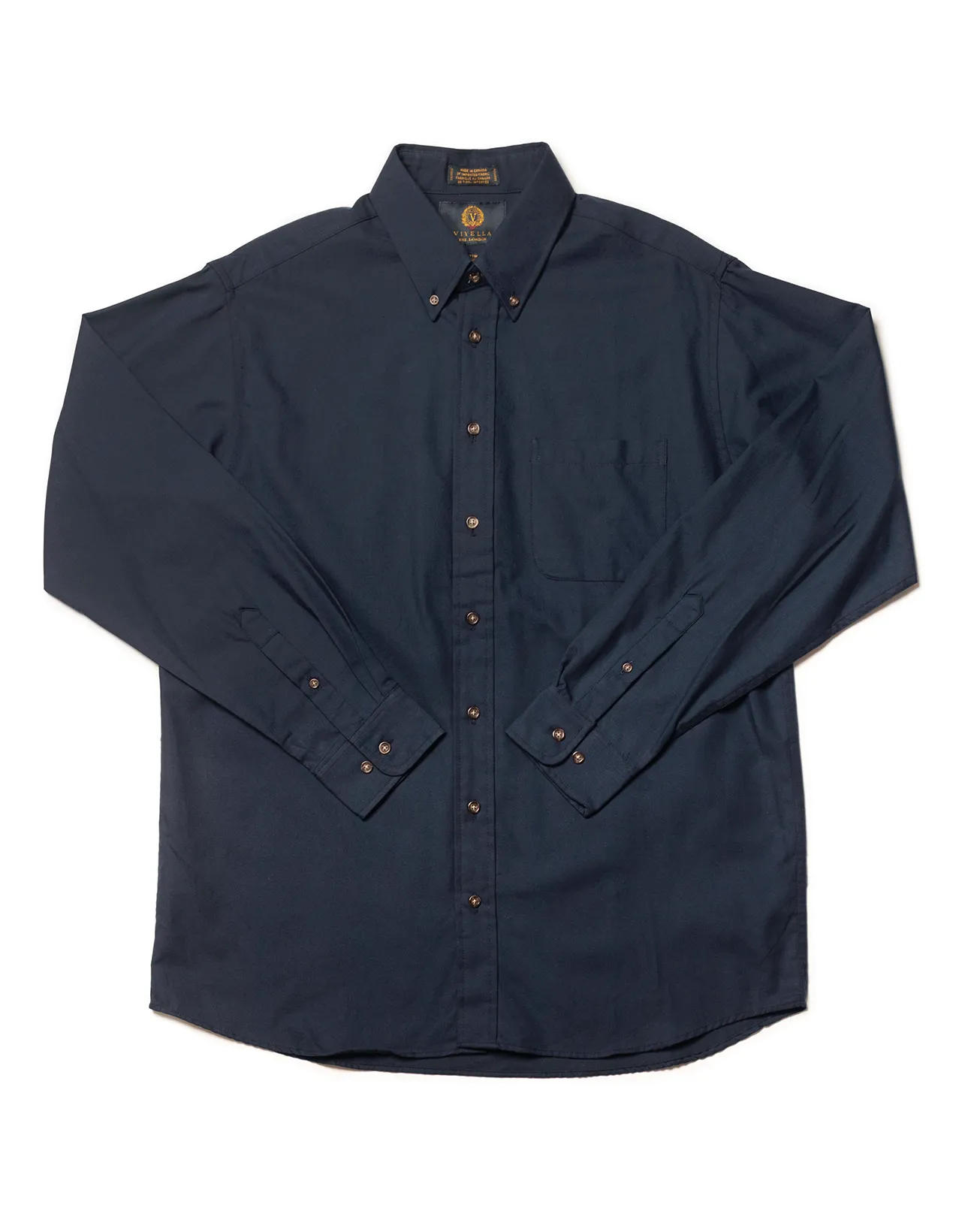VIYELLA SOLID NAVY sold by J. Press
