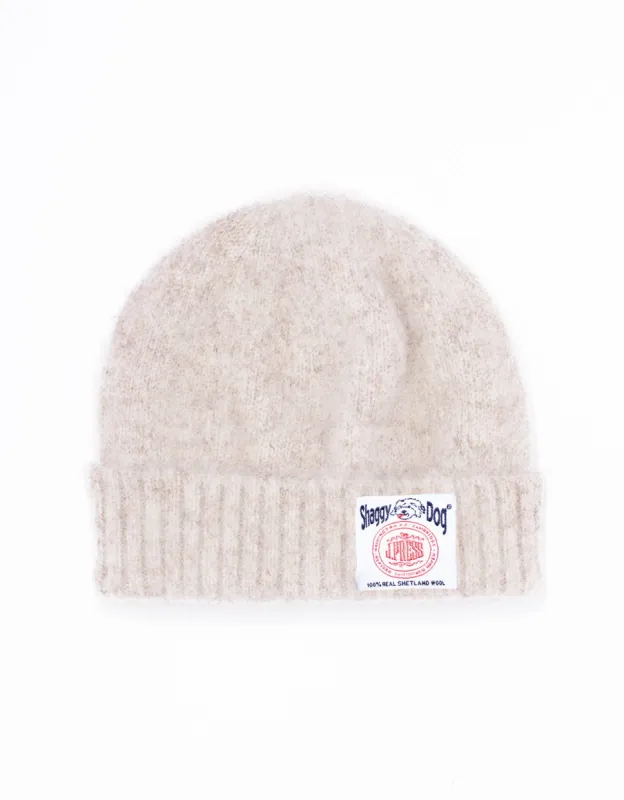 SHAGGY DOG CUFFED HAT - IVORY sold by J. Press