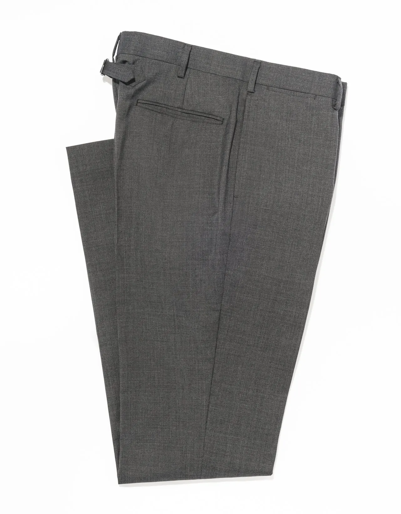 CHARCOAL TROPICAL WOOL TROUSERS - TRIM FIT sold by J. Press