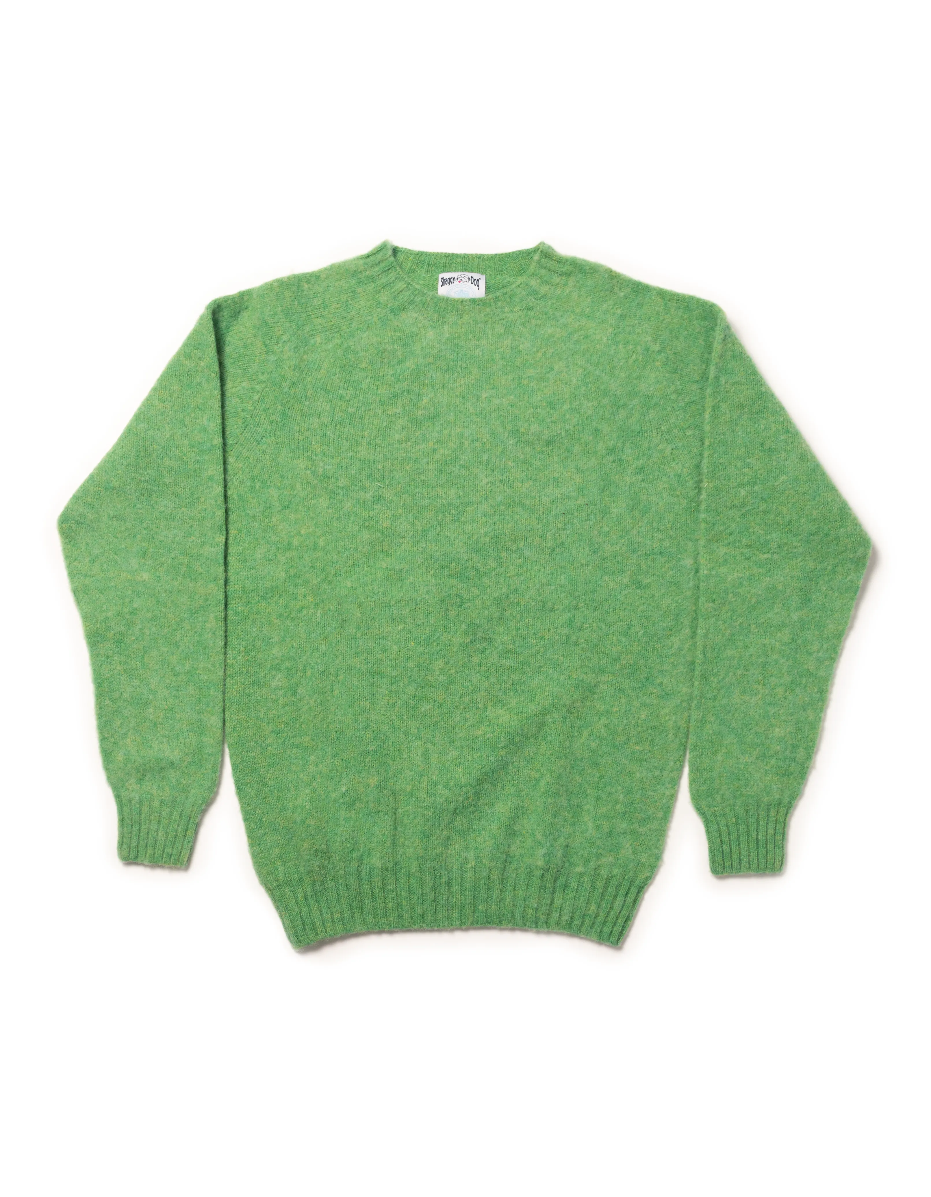 SHAGGY DOG SWEATER BRIGHT GREEN - TRIM FIT sold by J. Press