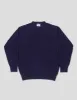 Made-in-Scotland Navy Shaggy Dog Cableknit Sweater - Classic Fit sold by J. Press