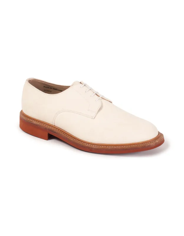 CLASSIC WHITE SUEDE BUCKS sold by J. Press