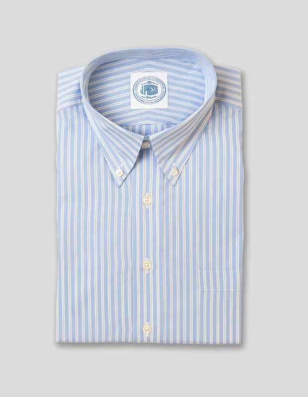 Border Stripe Dress Shirt sold by J. Press