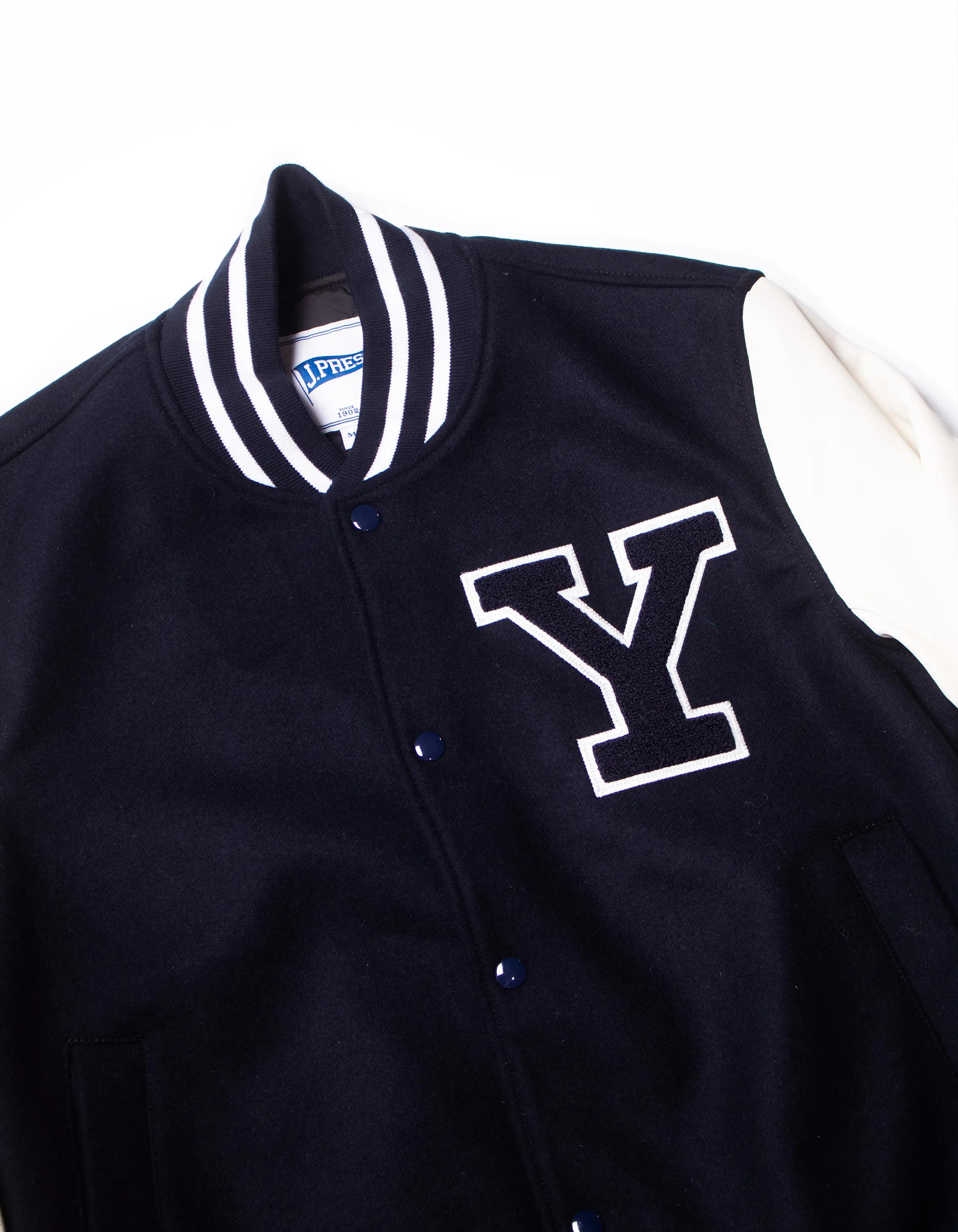 Yale Wool Varsity Jacket sold by J. Press product image thumbnail 3