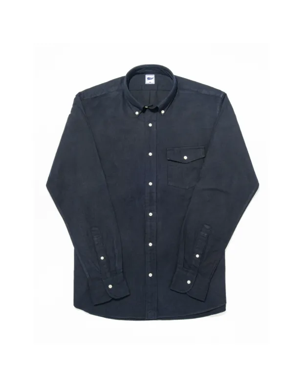 NAVY CHAMOIS SHIRT sold by J. Press