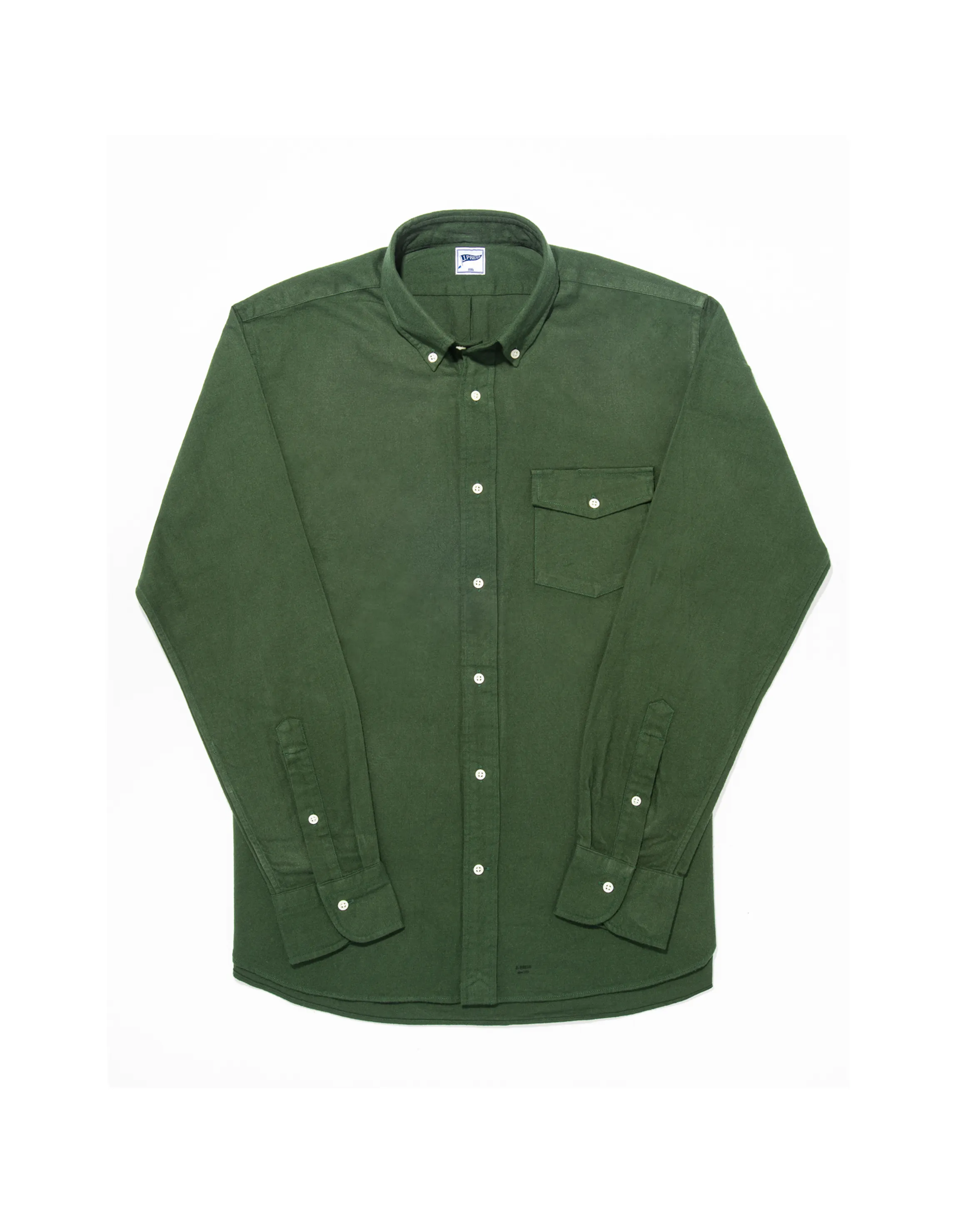 GREEN CHAMOIS SHIRT sold by J. Press