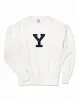 YALE "Y" SWEATSHIRT - WHITE - TRIM FIT sold by J. Press
